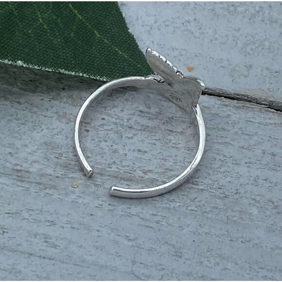 Flying Bird Sterling Silver Toe Ring Midi Ring - Picture 4 of 4